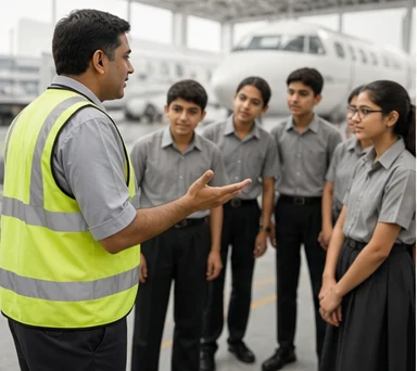 Airport safety and security learning